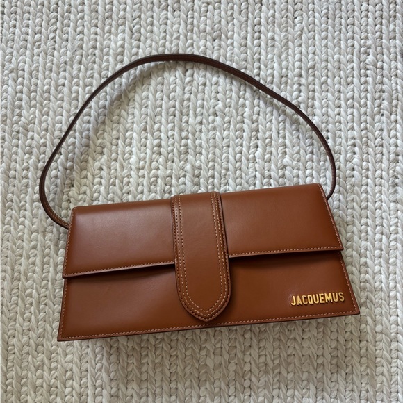 Jacquemus Long Le Bambino Carmel  Shoulder Bag - Picture 1 of 4